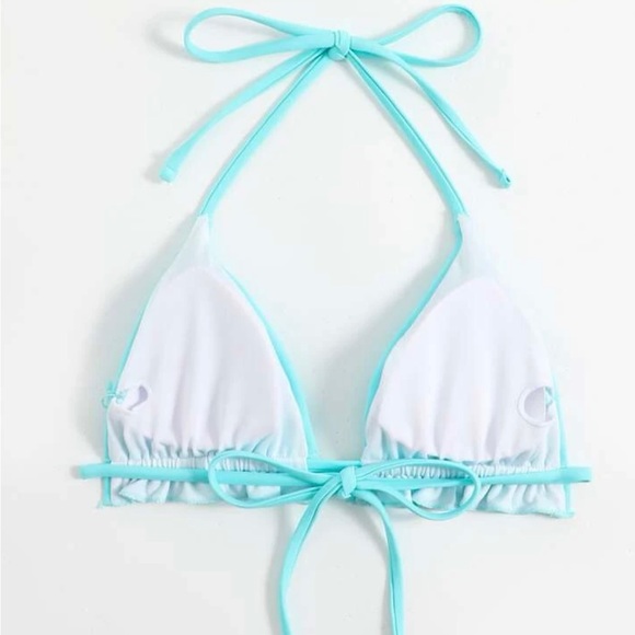 Blue swim top - Picture 3 of 3